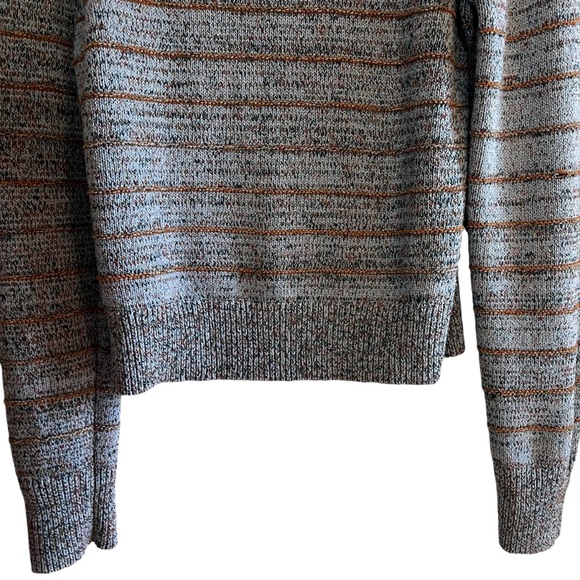 Free people open chevron knit cotton blend sweater size M excellent condition - Picture 12 of 16